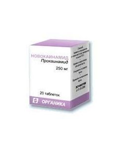 Prokaynamyd - Novocainamide tablets 250 mg, 20 pcs. florida Pharmacy Online - florida.buy-pharm.com