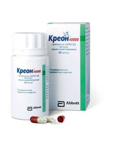 Pancreatin - Creon 40000 capsules of kish.rast. 40000 PIECES 50 pcs. florida Pharmacy Online - florida.buy-pharm.com