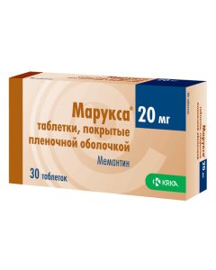 Memantine - Maruks tablets 20 mg 30 pcs. florida Pharmacy Online - florida.buy-pharm.com