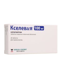 Sitagliptin - Xelevia tablets coated.pl.ob. 100 mg 28 pcs. florida Pharmacy Online - florida.buy-pharm.com