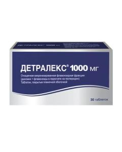 hesperidin, diosmin - Detralex tablets 1000 mg 30 pcs. florida Pharmacy Online - florida.buy-pharm.com