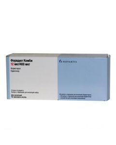 budesonide, Formoterol - Foradil Combi capsules with powder for inhalation 12/400 mcg 120 pcs. florida Pharmacy Online - florida.buy-pharm.com