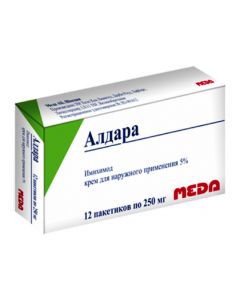 Imihimod - Aldara cream 5%, 250 mg, sachets 12 pcs. florida Pharmacy Online - florida.buy-pharm.com