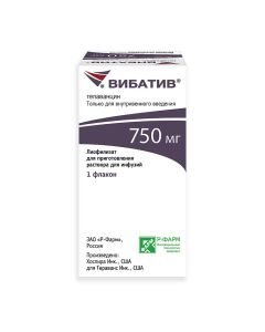 Telavantsyn - Vibative lyophilisate. d / prg. solution for infusion 750 mg bottle 1 pc. florida Pharmacy Online - florida.buy-pharm.com