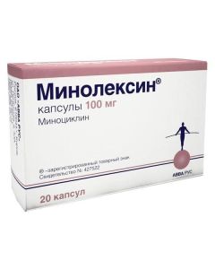 Minocycline - Minolexin capsules 100 mg, 20 pcs. florida Pharmacy Online - florida.buy-pharm.com