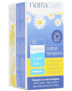 Buy Tampons with Natracare Super applicator, 16 pcs | Florida Online Pharmacy | https://florida.buy-pharm.com