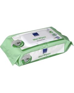 Buy Abena Skincare Wet Wipes, block with lid, 18 x 20 cm, 80 pcs | Florida Online Pharmacy | https://florida.buy-pharm.com