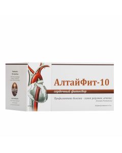 Buy Altaifit-10 Heart Alfit Plus Herbal collection, 40 g, 40 | Florida Online Pharmacy | https://florida.buy-pharm.com