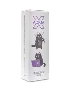 Buy Contact lenses Adria X Daily, - 3.50 / 14.2 / 8.6, transparent, 30 pcs. | Florida Online Pharmacy | https://florida.buy-pharm.com