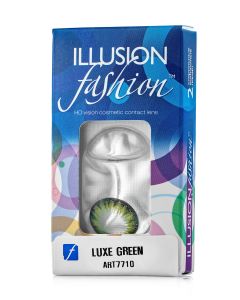 Buy ILLUSION Luxe 1 month colored contact lenses, -4.00 / 14.5 / 8.6, green, 2 pcs. | Florida Online Pharmacy | https://florida.buy-pharm.com