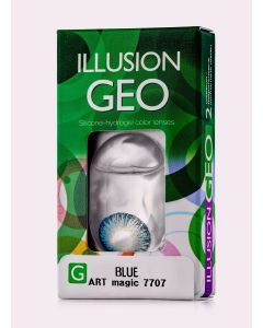 Buy ILLUSION Magic 1 month colored contact lenses, -5.00 / 14.2 / 8.6, blue, 2 pcs. | Florida Online Pharmacy | https://florida.buy-pharm.com