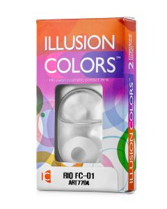 Buy Colored contact lenses ILLUSION RIO 3 months, 0.00 / 14.0 / 8.6, 2 pcs. | Florida Online Pharmacy | https://florida.buy-pharm.com