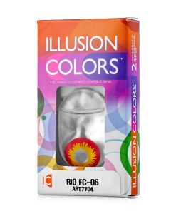 Buy Colored contact lenses ILLUSION RIO 3 months, 0.00 / 14.0 / 8.6, 2 pcs. | Florida Online Pharmacy | https://florida.buy-pharm.com