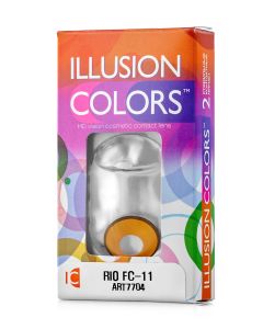 Buy Colored contact lenses ILLUSION RIO 3 months, 0.00 / 14.0 / 8.6, 2 pcs. | Florida Online Pharmacy | https://florida.buy-pharm.com