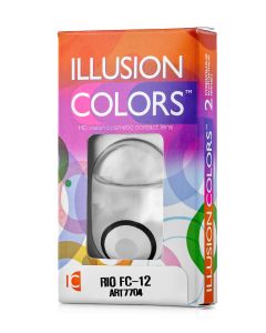 Buy Colored contact lenses ILLUSION RIO 3 months, 0.00 / 14.0 / 8.6, 2 pcs. | Florida Online Pharmacy | https://florida.buy-pharm.com