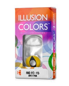 Buy Colored contact lenses ILLUSION RIO 3 months, 0.00 / 14.0 / 8.6, 2 pcs. | Florida Online Pharmacy | https://florida.buy-pharm.com