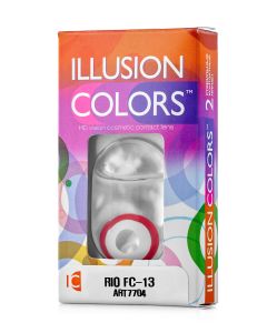 Buy Colored contact lenses ILLUSION RIO 3 months, 0.00 / 14.0 / 8.6, 2 pcs. | Florida Online Pharmacy | https://florida.buy-pharm.com