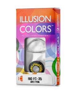 Buy Colored contact lenses ILLUSION RIO 3 months, 0.00 / 14.0 / 8.6, 2 pcs. | Florida Online Pharmacy | https://florida.buy-pharm.com