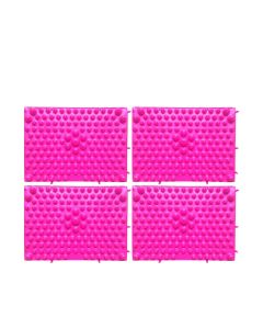 Buy Orthopedic acupuncture mat for acupressure, modular, puzzle, 4 pcs pink | Florida Online Pharmacy | https://florida.buy-pharm.com