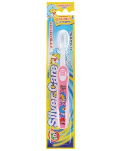 Buy Silver Care 'Baby' toothbrush, soft, 6 months to 3 years, pink | Florida Online Pharmacy | https://florida.buy-pharm.com