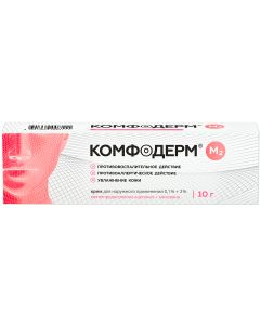 Buy Akrihin Comfoderm M2 cream for external use 0.1% + 2% tube 10g | Florida Online Pharmacy | https://florida.buy-pharm.com