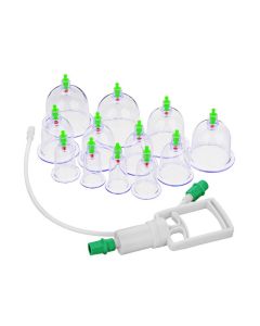 Buy Massage vacuum jars with a pump 12 pieces with | Florida Online Pharmacy | https://florida.buy-pharm.com