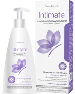 Buy Compliment Intimate Restoring emulsion for intimate hygiene, 250 ml | Florida Online Pharmacy | https://florida.buy-pharm.com