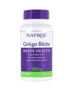 Buy Natrol Ginkgo Biloba antioxidant 120 mg, 60 capsules | Florida Online Pharmacy | https://florida.buy-pharm.com