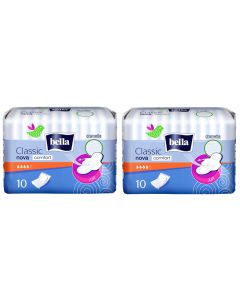 Buy Women's absorbent pads 'Bella' Classic Nova Comfort, 10 pcs. / SET of 2 pcs. | Florida Online Pharmacy | https://florida.buy-pharm.com