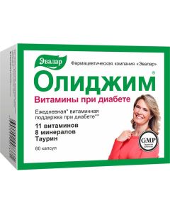 Buy Vitamins with diabetes Evalar 'Oligim', 60 capsules | Florida Online Pharmacy | https://florida.buy-pharm.com