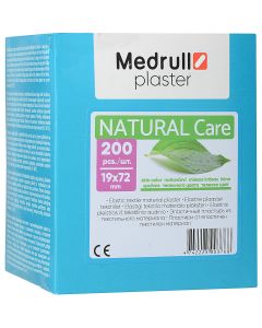 Buy Adhesive plaster Medrull Medrull Set of plasters 'Natural Care', 1.9x7.2 cm, # 200  | Florida Online Pharmacy | https://florida.buy-pharm.com