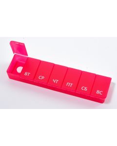 Buy Container for tablets Tabletton Mini 7 for 7 days 18.5 cm x 2 cm x 4 cm | Florida Online Pharmacy | https://florida.buy-pharm.com