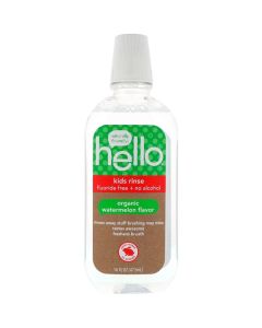 Buy Hello Tongue Scrubber, Children's Mouthwash, Fluoride & Alcohol Free, Watermelon Flavor, 16 fl. oz. (473 ml) | Florida Online Pharmacy | https://florida.buy-pharm.com