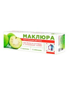 Buy Body Cream-Balm for Joint Pain and Salt Deposition Ekobiz Maklura Sabelnik Propolis, 100 ml | Florida Online Pharmacy | https://florida.buy-pharm.com