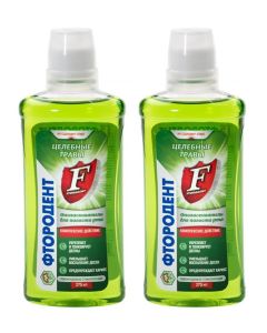 Buy Rinse for mouth Ftorodent 'Healing Herbs' 275 ml. (2 pcs.) | Florida Online Pharmacy | https://florida.buy-pharm.com