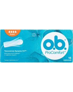 Buy OB Tampons 'ProComfort Super', 16 pcs | Florida Online Pharmacy | https://florida.buy-pharm.com