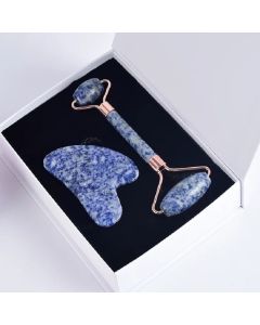 Buy ADVA Set for massage Guasha, Rollerball + scraper Heart from sodalite | Florida Online Pharmacy | https://florida.buy-pharm.com