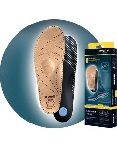 Buy B.Well insoles with support for longitudinal-transverse arches of the foot, leather, frame, TRIO, FW-601 ORTHO, size 41 | Florida Online Pharmacy | https://florida.buy-pharm.com