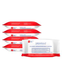 Buy AQUAELLE medical / 300 alcohol wet antiseptic, antibacterial wipes, 5 packs of 60 wipes | Florida Online Pharmacy | https://florida.buy-pharm.com