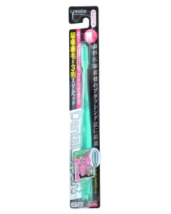 Buy Create Toothbrush with a narrow cleaning head and super fine bristles, soft, color: green | Florida Online Pharmacy | https://florida.buy-pharm.com