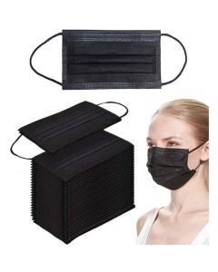 Buy Medical mask, black, 50 pieces | Florida Online Pharmacy | https://florida.buy-pharm.com