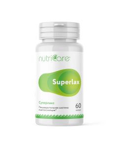 Buy Superlax (detoxifier and mild laxative), 60 capsules, Nutricare International Inc. (USA) | Florida Online Pharmacy | https://florida.buy-pharm.com