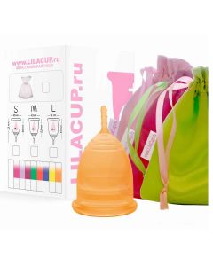 Buy Menstrual cup size LilaCup BOX PLUS size L orange | Florida Online Pharmacy | https://florida.buy-pharm.com