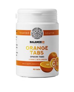 Buy Balance Group Life. 'Orange tabs' Vitamin C and Beta-carotene. Immunity. Detox. Vessels. Joints. Accelerates collagen synthesis. 90 tab. 300 mg each. | Florida Online Pharmacy | https://florida.buy-pharm.com