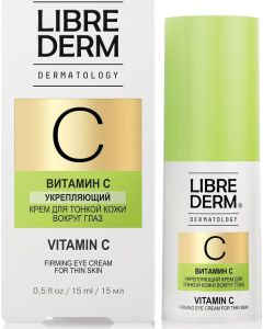 Buy Vitamin C firming Librederm Dermatology Eye cream, 15 ml | Florida Online Pharmacy | https://florida.buy-pharm.com