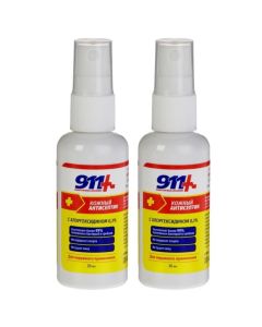 Buy 911 skin antiseptic with chlorhexidine 0.3 fl. 30 ml. X 2 pcs. | Florida Online Pharmacy | https://florida.buy-pharm.com