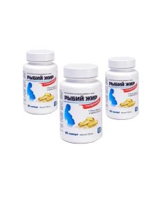 Buy Fish oil, purified, 90 capsules, 700mg, 3 packs per course | Florida Online Pharmacy | https://florida.buy-pharm.com