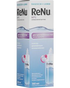 Buy Bausch & Lomb Renu MPS solution 360 ml | Florida Online Pharmacy | https://florida.buy-pharm.com