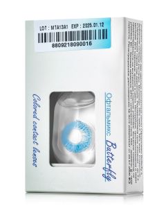 Buy Colored contact lenses Ophthalmix 1Tone 3 months, -6.00 / 14.2 / 8.6, blue, 2 pcs. | Florida Online Pharmacy | https://florida.buy-pharm.com