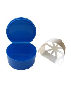 Buy Container for storing Tuscom dentures, blue | Florida Online Pharmacy | https://florida.buy-pharm.com